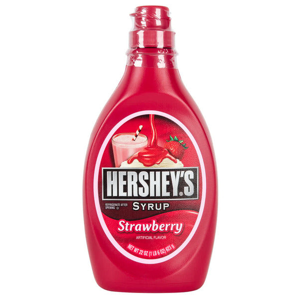 Hershey's - Strawberry Syrup - 12/22 oz Bottle