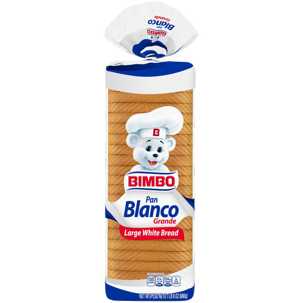 Bimbo - Large White Bread, Pan Blanco Grande - 24 oz