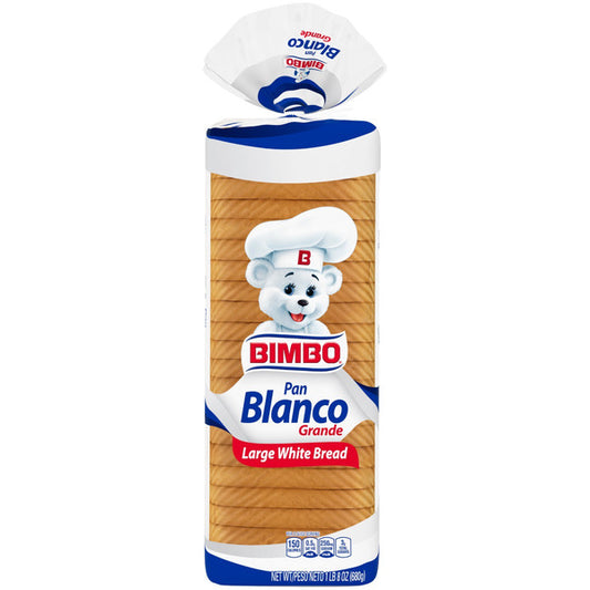 Bimbo - Large White Bread, Pan Blanco Grande - 24 oz