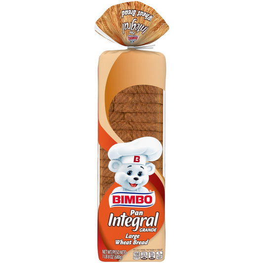Bimbo - Pan Integral Grande Large Wheat Bread - 24oz