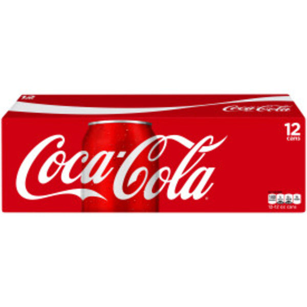 Coca-Cola Pack Cans, 12 fl oz, 12 Pack