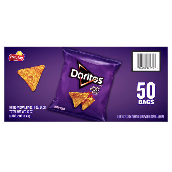 DORITOS SPICY SWEET CHILI 50CT