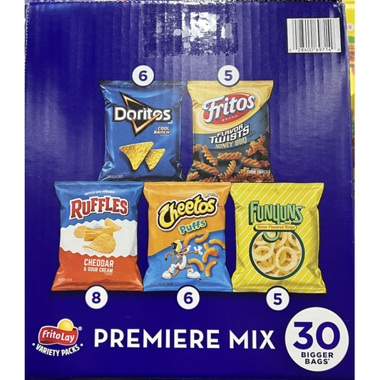 Frito Lay - Premiere Mix - 30 Ct