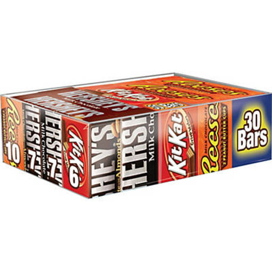 Hershey's - Assorted Standard Bars Variety Pack - 30 count