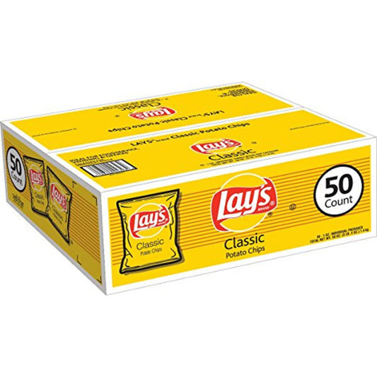 Lays - Classic Potato Chips - 50 ct