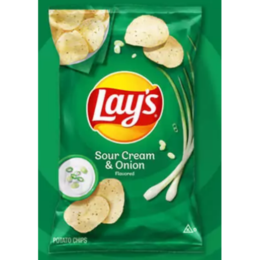 Lays- Sour Cream & Onion 50 CT
