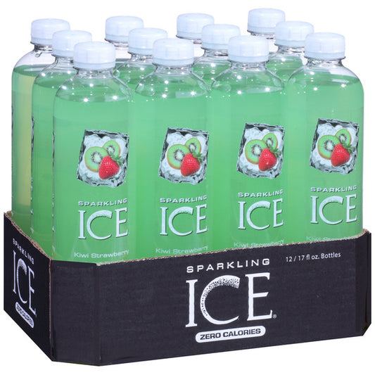 Sparkling Ice - Kiwi Strawberry Drink - 12/17 oz plastic